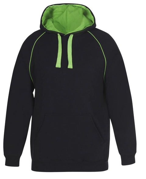 Black/Pea Green Hoodie