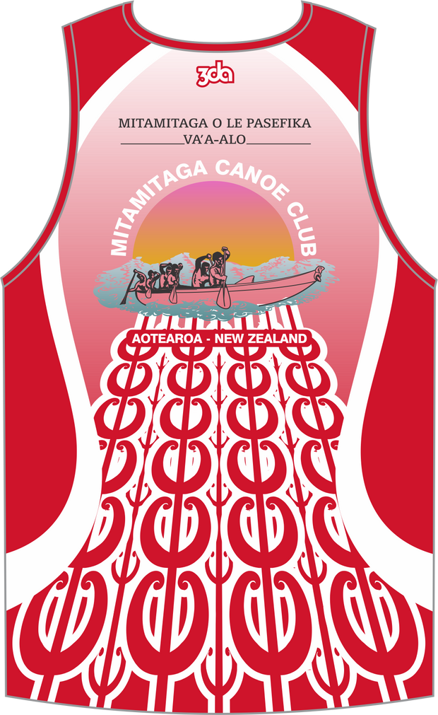 Mitamitaga Waka Ama Mens and Juniors Singlet