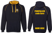 Pompallier College Contrast Hoodie